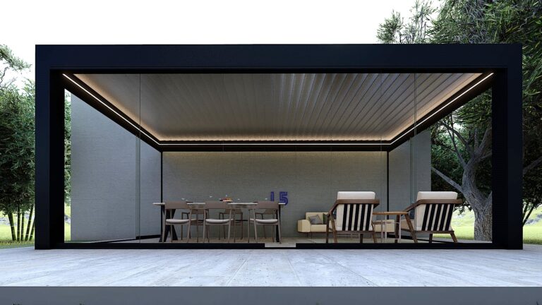 PÉRGOLA BIOCLIMÁTICA ORIENTABLE
