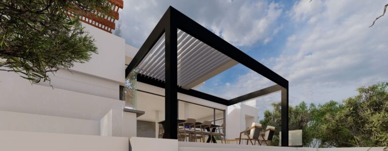 PÉRGOLA BIOCLIMÁTICA RETRÁCTIL