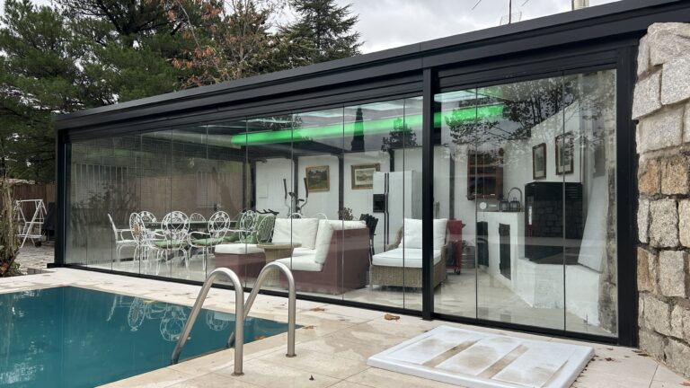 Cerramientos para porches de cristal estilo